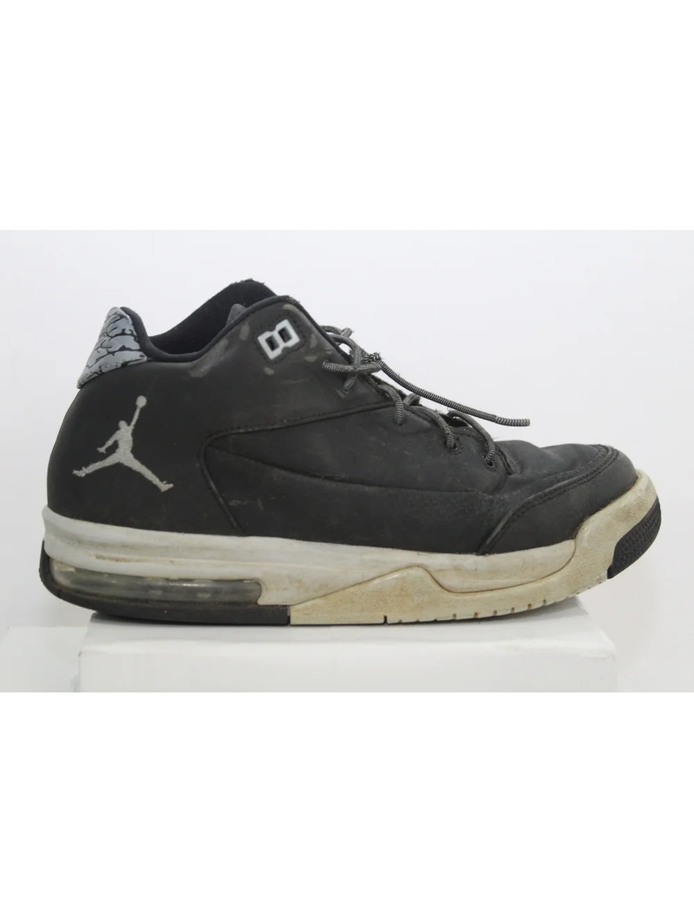 Nike Air Jordan Flight Origin 3 BG Big Kids Shoes Size 5Y Black Gray 820246-020